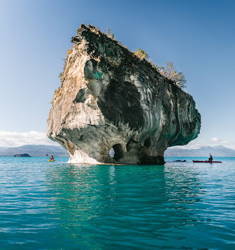 Kayak Catedrales de Mármol Cormorán Expediciones