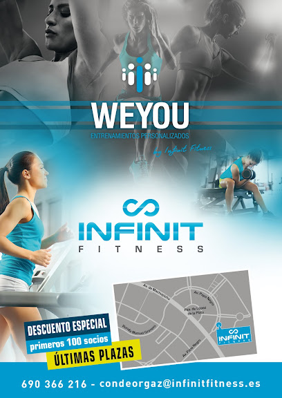 Gimnasio 24/7 Infinit Fitness Conde Orgaz