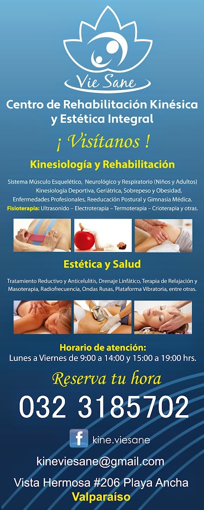 "VIE SANE" Centro de Rehabilitación Kinésica y Estética Integral